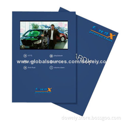 Electronic video greeting cards